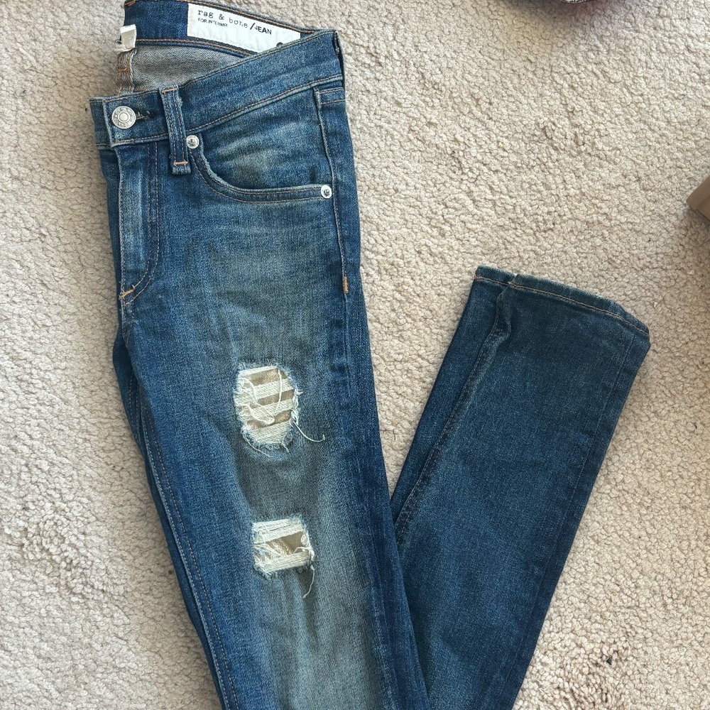 Rag & Bone for Intermix Exclusive Jeans with rips